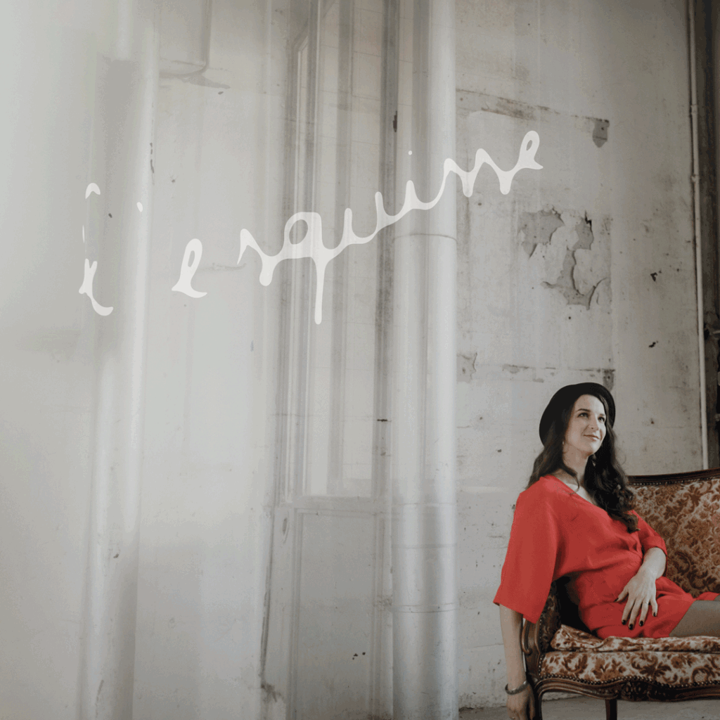 Gif Animé pour la sortie d'album L'Esquisse de Amélie Daniel