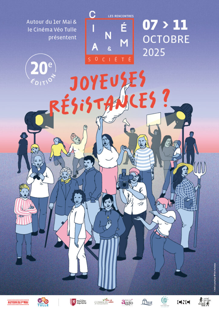 Affiche des Rencontres Cinéma et Société 2025