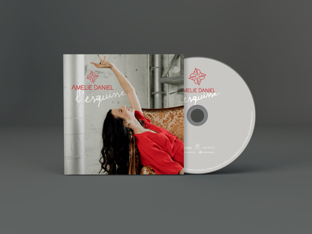 Pochette et CD L'Esquisse de Amélie Daniel
