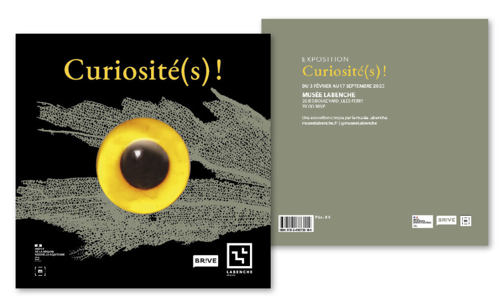Catalogue de l'exposition Curiosité(s) du Musée Labenche, couverture recto-verso