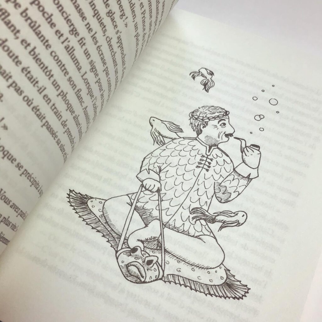Illustration intérieure du livre Les Secrets de Andrus Kivirahk (2/2)