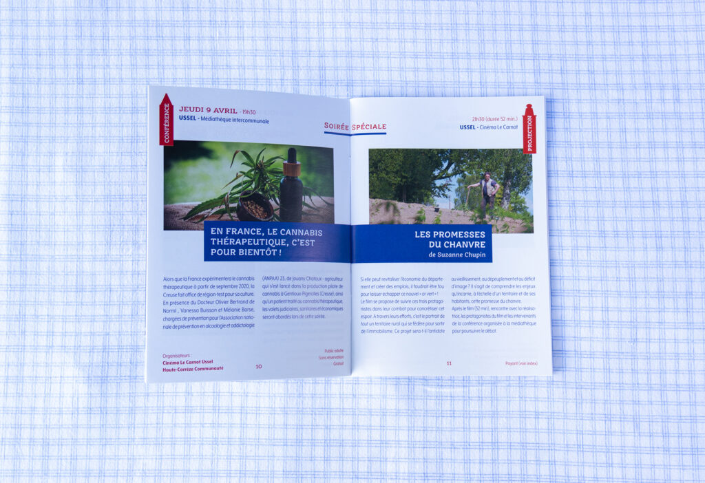Livret de programme des Printemps de Haute Corrèze, intérieur 1/3