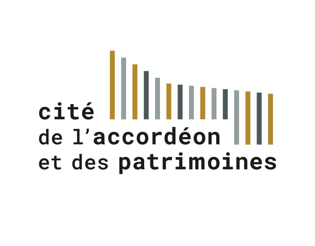 Logotype de la Cité de l'accordéon et des patrimoines de Tulle