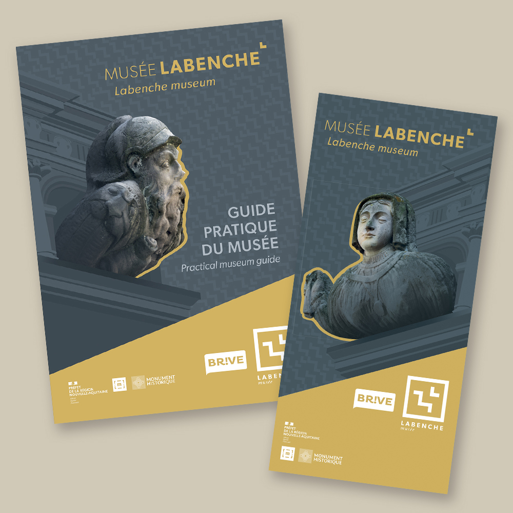 Dépliants de visite du Musée Labenche 2023